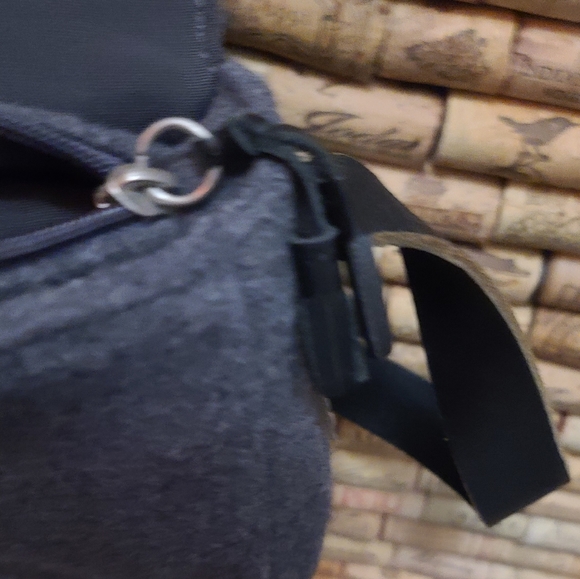 Gorgeous Vintage American Eagle Outfitters gray Wool Small handbag - Picture 7 of 8